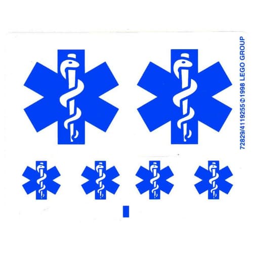 Sticker Sheet for Set 3312-1