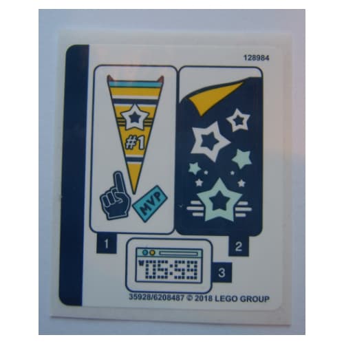 Sticker Sheet for Set 41328-1