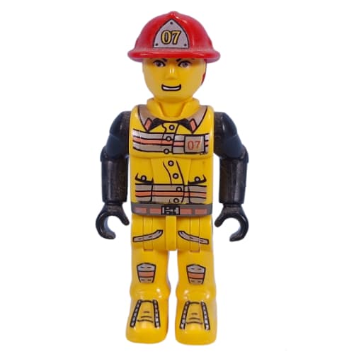 Juniors Midifig, Fireman in Hat #07
