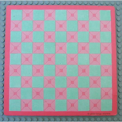 Playmat, Scala, with Pink and Green Squares Print