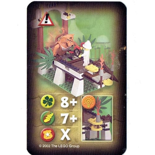 Trading Card, Orient, Hazards - Catwalk