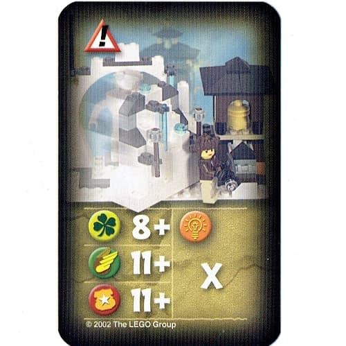 Trading Card, Orient, Hazards - Cave with Yeti