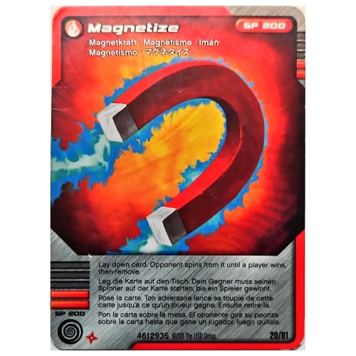 Trading Card, Ninjago Deck #1: 20 - Magnetize - International Version