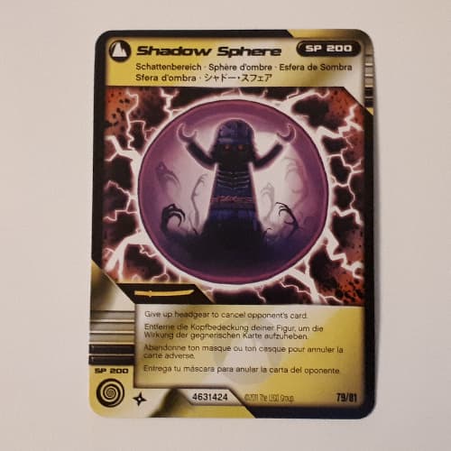 Trading Card, Ninjago Deck #1: 79 - Shadow Sphere - International Version
