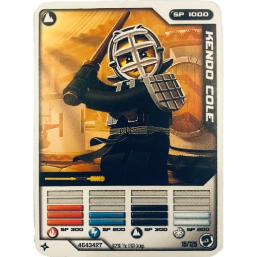 Trading Card, Ninjago Deck #2: 15 - Kendo Cole - International Version