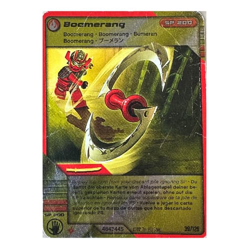 Trading Card, Ninjago Deck #2: 39 - Boomerang - North American Version