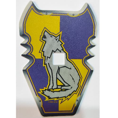 Large Figure Shield with Knights Kingdom Danju Print