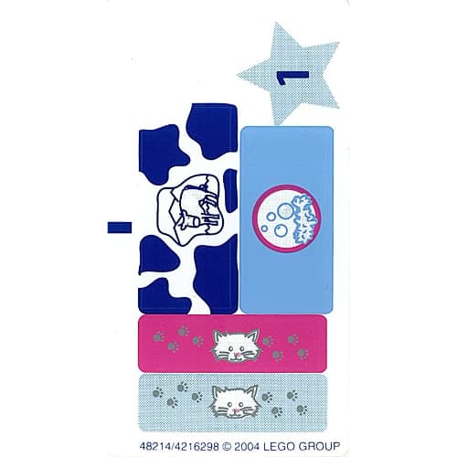 Sticker Sheet 1 for Set 5944-1