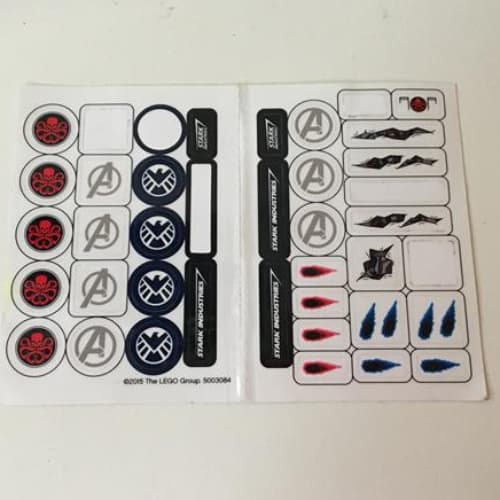 Sticker Sheet for Set 5003084-1