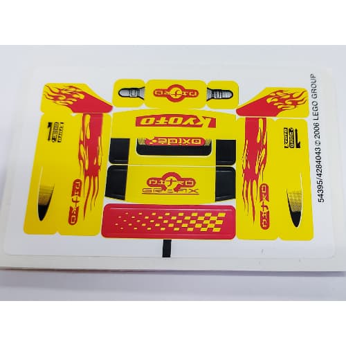 Sticker Sheet for Set 8666-1