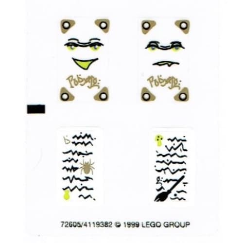 Sticker Sheet for Sets 5804-1, 5962-1