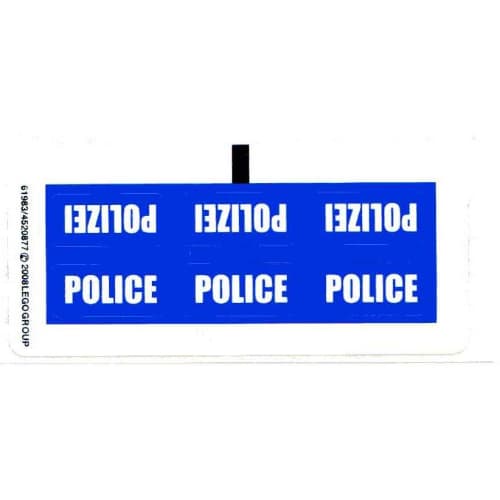 Sticker Sheet for Set 7235-2