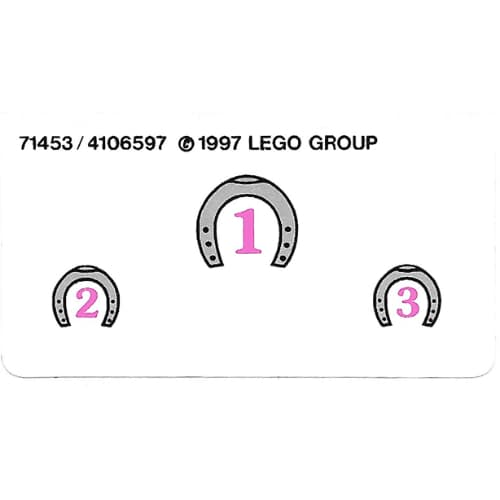 Sticker Sheet for Set 6417-1