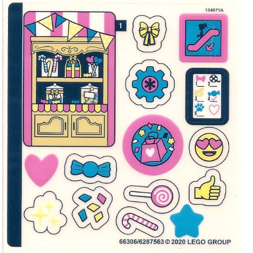 Sticker Sheet for Set 41407-1