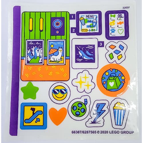 Sticker Sheet for Set 41408-1