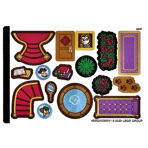 Sticker Sheet 2 for Set 43177-1