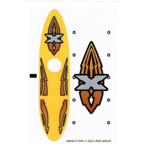 Sticker Sheet for Set 6736-1