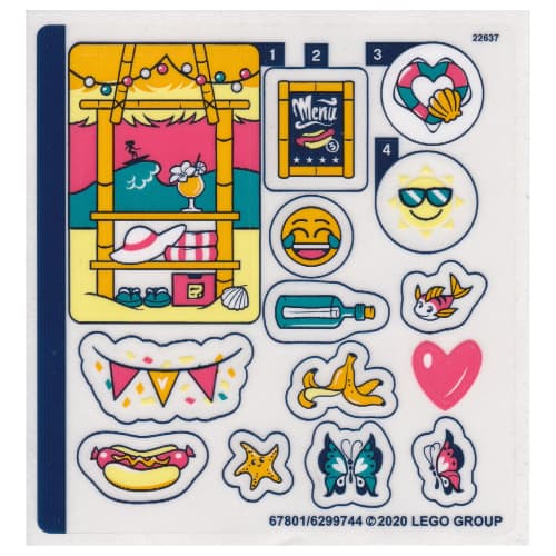 Sticker Sheet for Set 41413-1