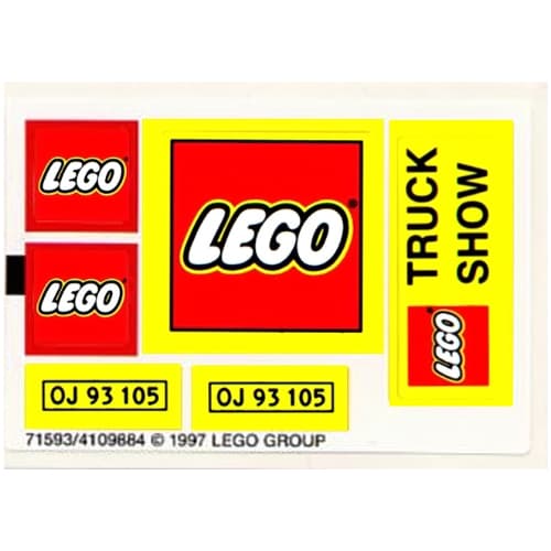 Sticker Sheet for Set 2148-1