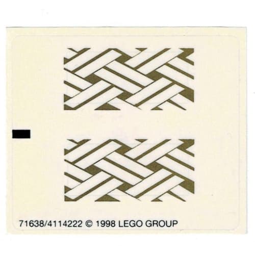 Sticker Sheet for Set 6033-1