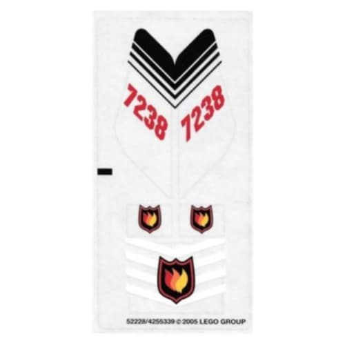 Sticker Sheet for Set 7238-1