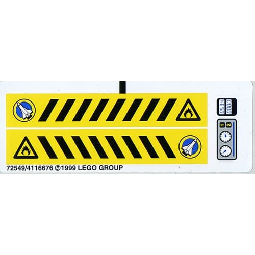 Sticker Sheet for Set 6459-1