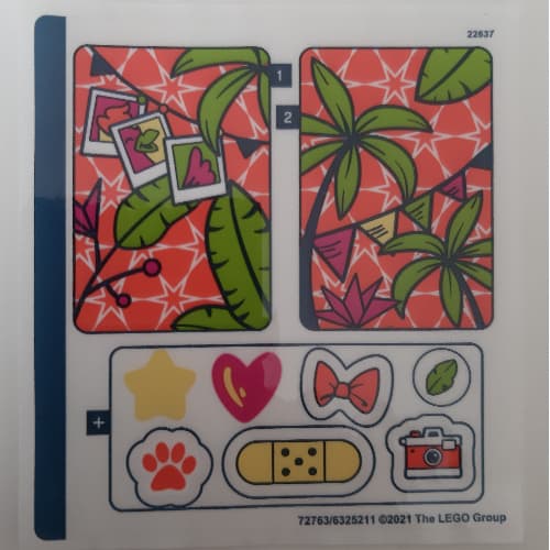 Sticker Sheet for Set 41662-1