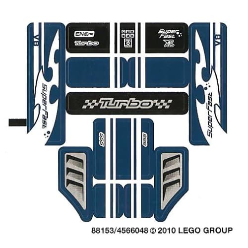 Sticker Sheet for Set 8194-1