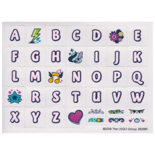 Sticker Sheet for Set 853881-1