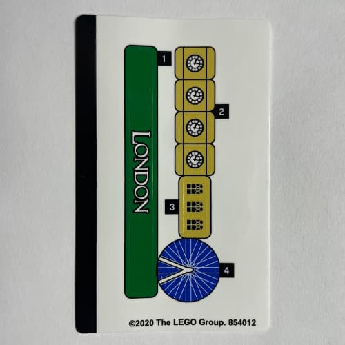 Sticker Sheet for Set 854012-1