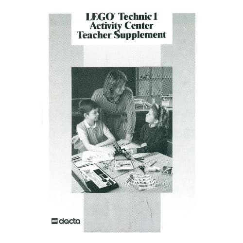 Teacher Supplement, LEGO Technic 1 Activity Center