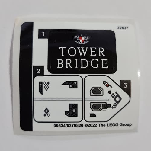 Sticker Sheet for Set 30443-1