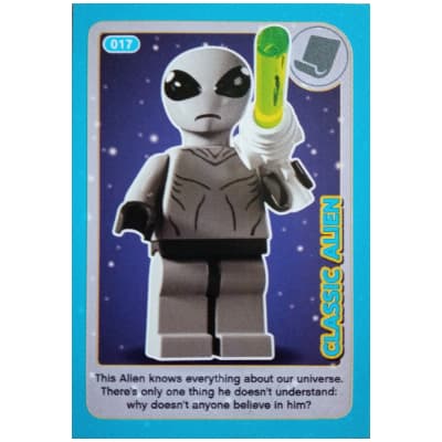 Trading Card, Create the World Incredible Inventions - Classic Alien
