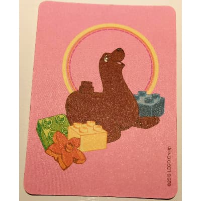 Game Card, Duplo Memory Game - Seal