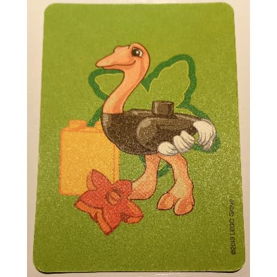 Game Card, Duplo Memory Game - Ostrich