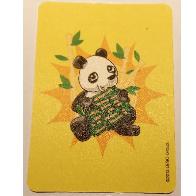 Game Card, Duplo Memory Game - Panda