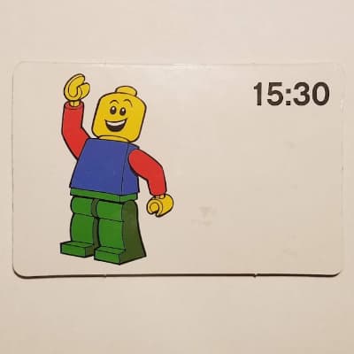 Activity Card, Time-Teaching 24-Hour Clock 15:30