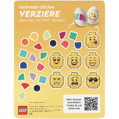 Sticker Sheet, Egg Hunt Certificate