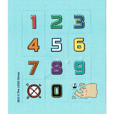 Sticker Sheet 2 for Set 5007766-1