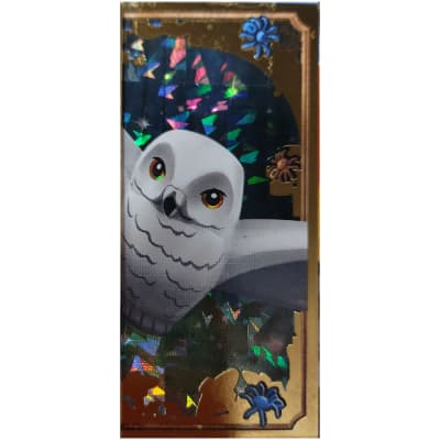 Trading Card, Harry Potter, Gold Card - Hedwig