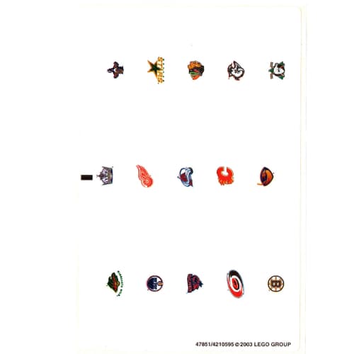 Sticker Sheet 2 for Sets 10127-1, 65182-1