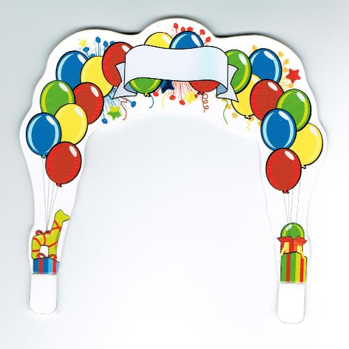 Backdrop, Arch, Balloon Print