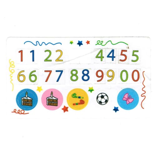 Sticker Sheet for Set 850791-1