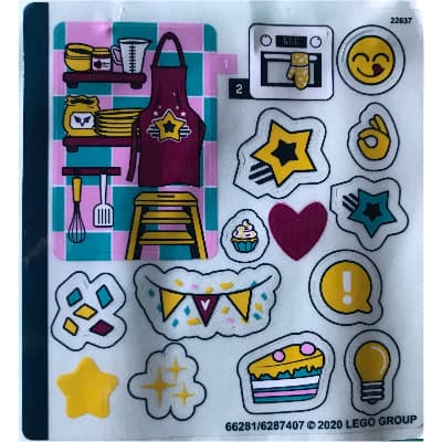 Sticker Sheet for Set 41401-1