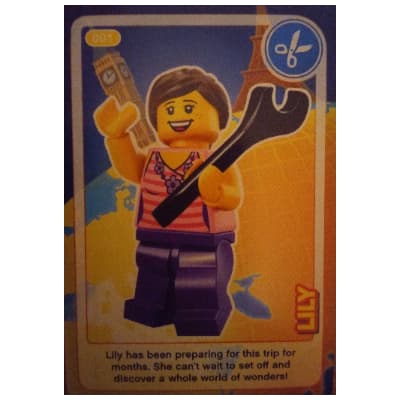 Trading Card, Create the World - Lily