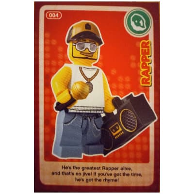 Trading Card, Create the World - Rapper