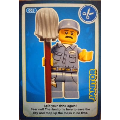 Trading Card, Create the World - Janitor