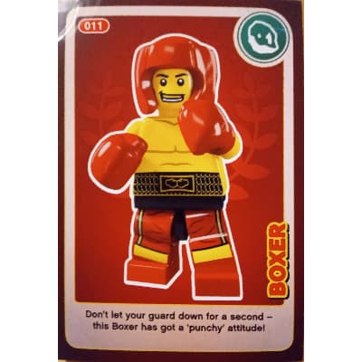 Trading Card, Create the World - Boxer