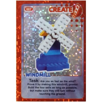 Trading Card, Create the World - Windmill (Foil)