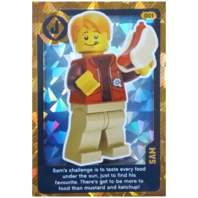 Trading Card, Create the World Living Amazingly - Sam (Foil)